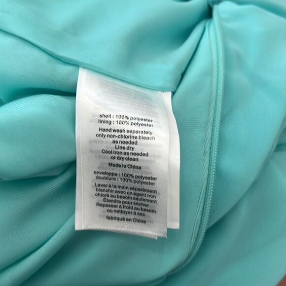 David’s Bridal Dress Size 4 Strapless Wedding Bridal Formal Color Spa Maxi Lined - Picture 10 of 11